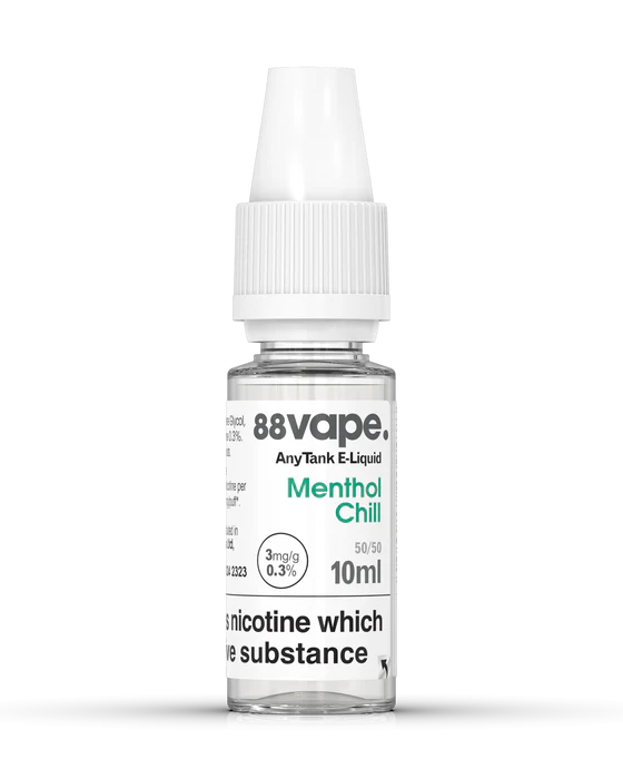 88 Vape E-Liquid 10ml 50-50 (3mg)