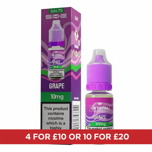 SKE Crystal E-Liquid Nic Salts (10mg)