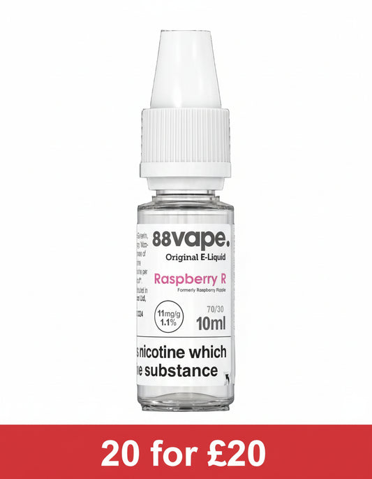 88 Vape E-Liquid 10ml (11mg)