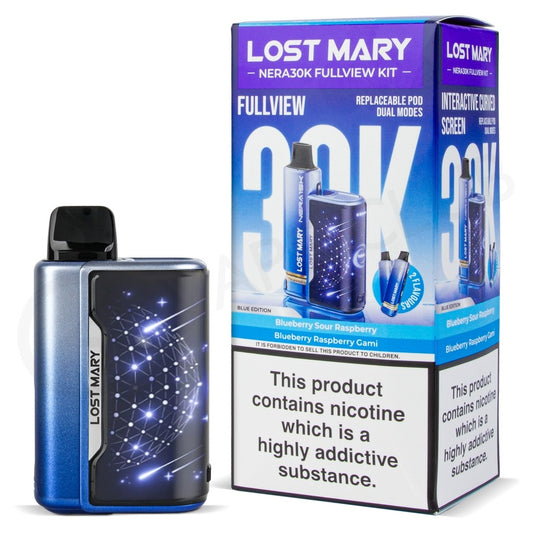Lost Mary Nera30K Fullview Kit (20mg)