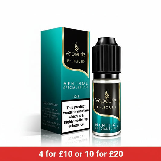 Vapouriz E-Liquid (12mg) Nic Salts